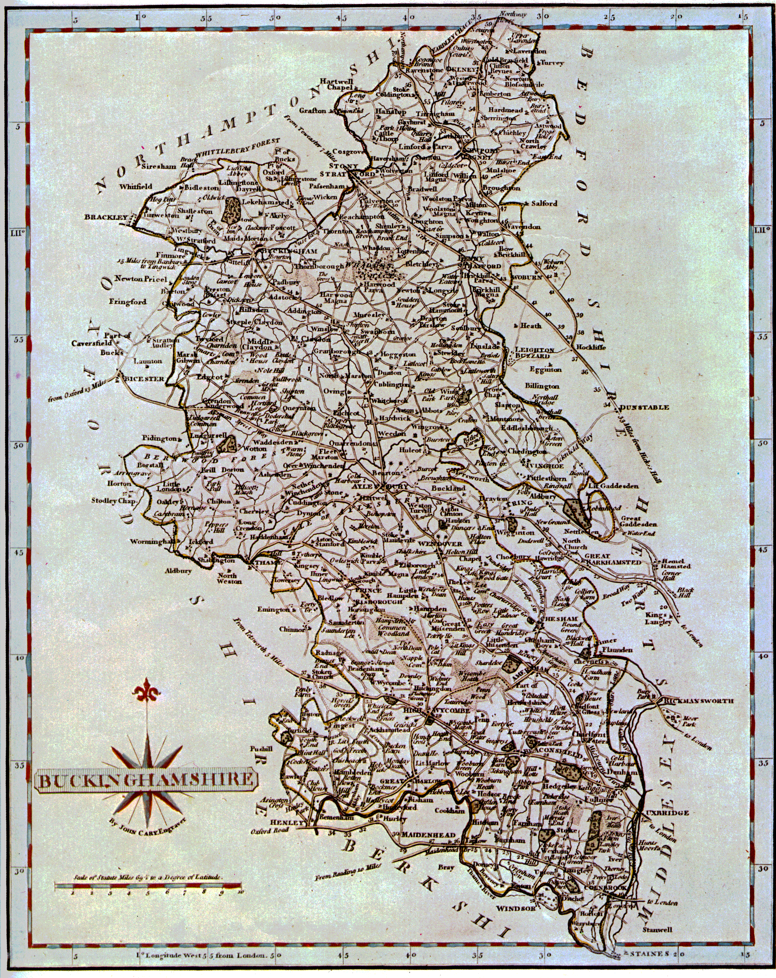 Map 1787 